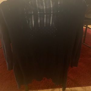 Cato brand navy blue sweater.  Size small